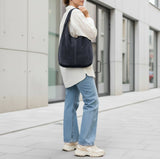 Italian Genuine Suede Hobo Bag 011943 - treasures-4-u-2-day