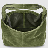 Italian Genuine Suede Hobo Bag 011943 - treasures-4-u-2-day