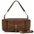 Suede Leather Shoulder Bag - treasures-4-u-2-day