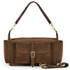 Suede Leather Shoulder Bag - treasures-4-u-2-day