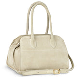 Suede Leather Top-Handle Bag - treasures-4-u-2-day