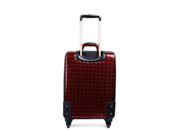 Euro Moda Underseat Travel Luggage With Spinners
