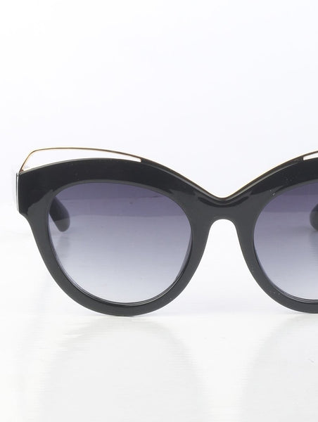 Our Best Hollywood Style Black Retro Cateye Sunglasses By BCNY BOUTIQUE