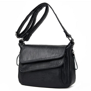 Brand Quality Soft Leather Sac Luxury Handbags Women Bags Designer Female Shoulder Messenger Bag Mother Bags for Women 2022