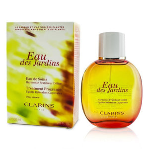 CLARINS - Eau Des Jardins Treatment Fragrance Spray Uplifting Aroma-Therapeutic Treatment Fragrance For Sophisticated Women 3.5 fl. oz. 100 ml