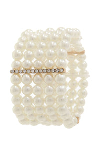Pearl stretch bracelet