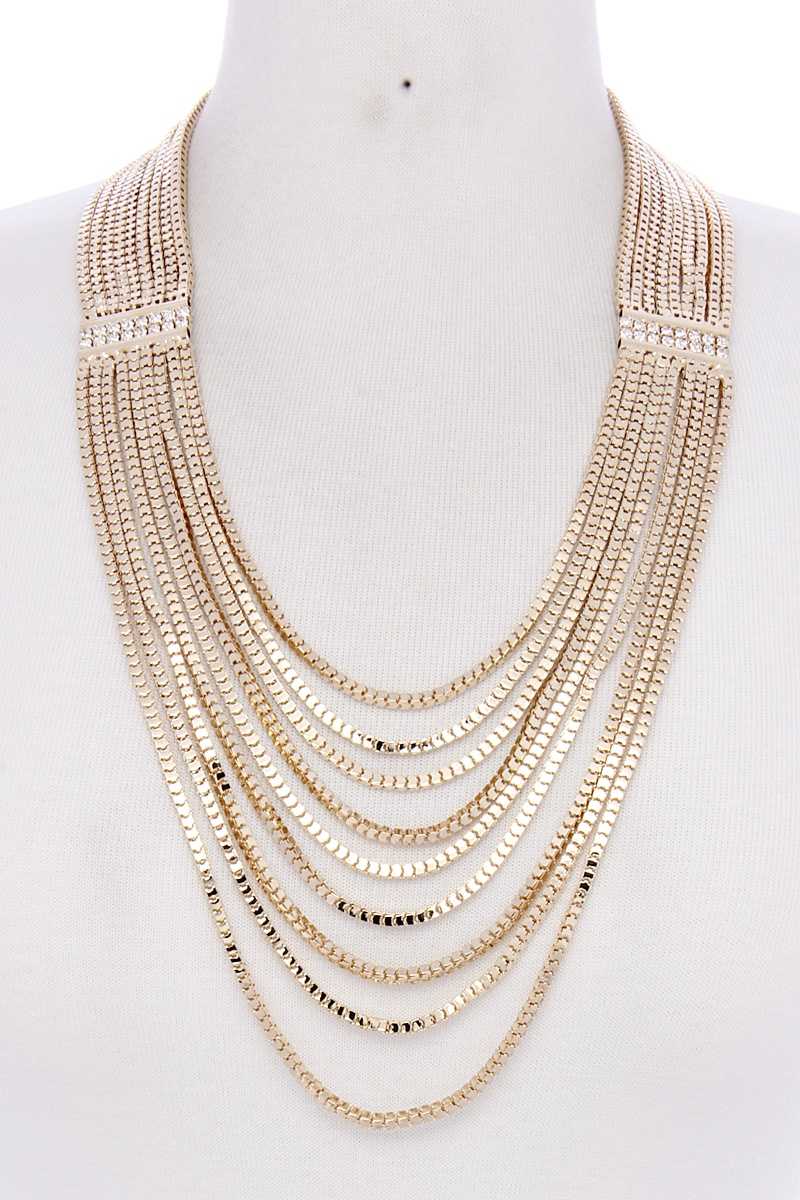 Layer Metal Necklace