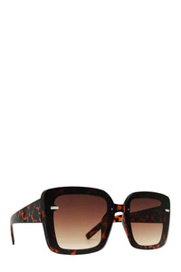 Designer Square Rimless Sunglasses