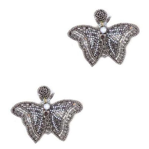 Butterfly Beaded Fashion Earrings