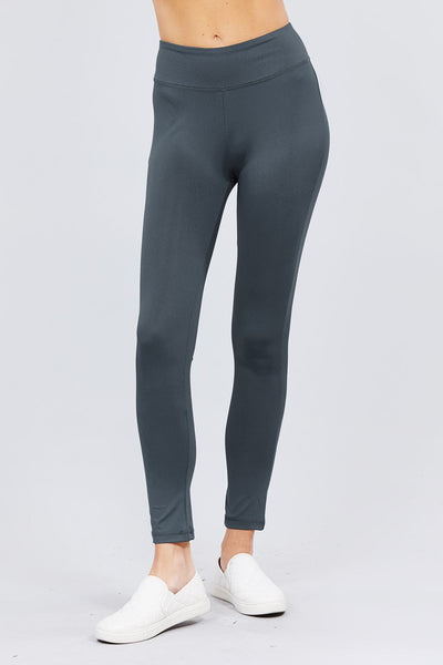Our Best 90% Polyester 10% Spandex Long Workout/Jogger Activewear Pants (Charcoal)