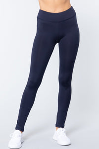 Our Best 90% Polyester 10% Spandex Long Workout/Jogger Activewear Pants (True Navy)