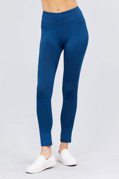 Our Best 90% Polyester 10% Spandex Long Workout/Jogger Activewear Pants (Valerian Blue)