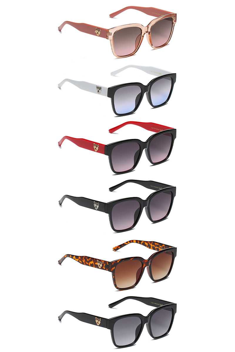 Trendy Animal Side Stud Sunglasses