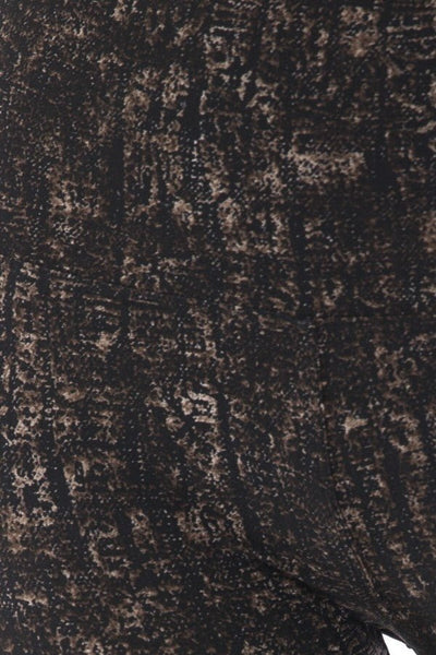 YOGA Style 92% Polyester 8% Spandex Banded Lined Multi-Color Print Knit Capri Leggings High Waist (Multi)