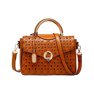 Brangio Authentic Name Brand Italian Design "Millionaire Gem" Crystal Engraved Crossbody Evening Bag