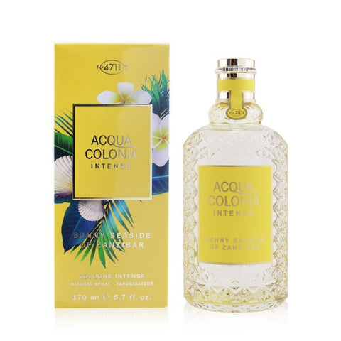 4711 Acqua Colonia Intense Sunny Seaside of Zanzibar Eau De Cologne Spray An Oriental Floral Fragrance For Women & Men