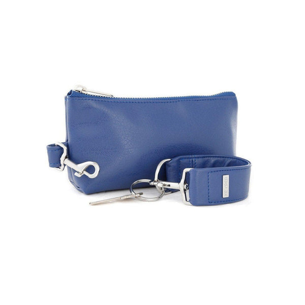 Signature KEYPER Royal Blue SIGNATURE 2-Piece KEYPIT Clutch Purse Set With Carry Strap • Wristlet Bag