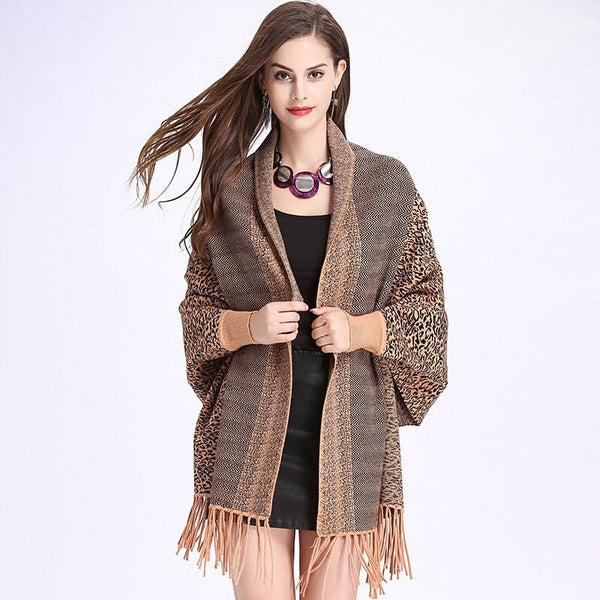 Fashion Poncho Multifunction Digital Printed Scarves Winter Women Shawls Outdoor