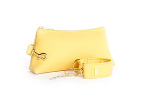 KEYPER® Keyring Bracelet IT BAG • Luxe, Mini Clear.Sunshine SIGNATURE 2-Piece KEYPIT Set • Wristlet