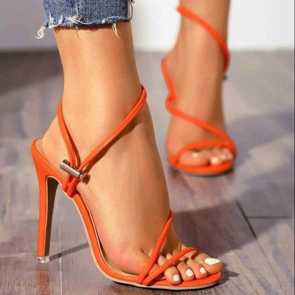 Women Pumps Snake Wedding Shoes Sandals Summer Low Heel Shoes PU  Gladiator Luxury Shoes Women Designers Zapatos De Mujer