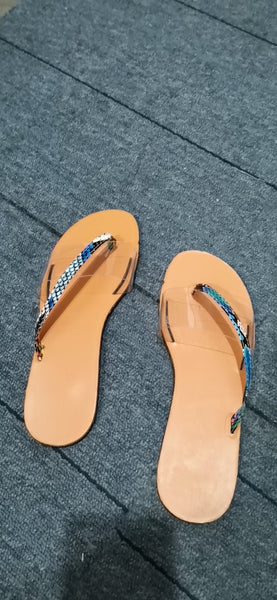 High Quality Ladies PVC Sandals Summer Ladies Beach Shoes Women's Slippers & Slides Wholesale Sandals & Bag Sets